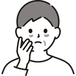 Man With Rash SVG Icon